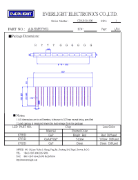 Datasheet A143B/H3Y6G manufacturer Everlight