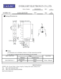 Datasheet A1844-2B/4YGW manufacturer Everlight