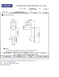 Datasheet A2394B/A/F45-45 manufacturer Everlight