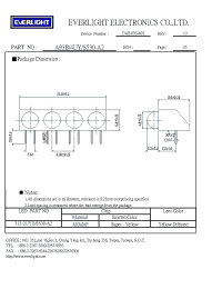 Datasheet A93B/4UY/S530-A2 manufacturer Everlight
