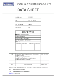 Datasheet IR12-21C manufacturer Everlight