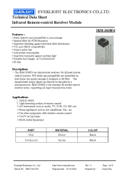 Datasheet IRM-2638F4 manufacturer Everlight