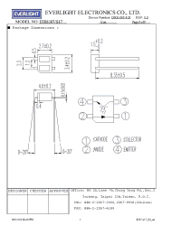 Datasheet ITR-8307-S17 manufacturer Everlight