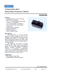 Datasheet TM4201/TR2 manufacturer Everlight