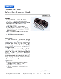 Datasheet TM4500/TR1 manufacturer Everlight