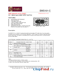 Datasheet EMS101-C manufacturer Excelics