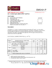 Datasheet EMS101-P manufacturer Excelics
