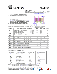 Datasheet EPA480C manufacturer Excelics