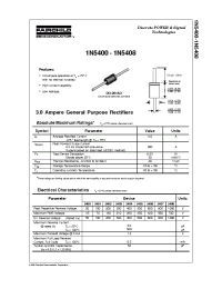 Datasheet 1N5403 manufacturer Fairchild
