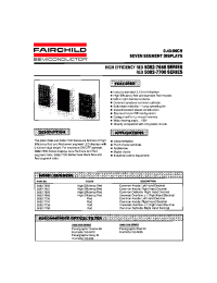 Datasheet 5082-7650 manufacturer Fairchild
