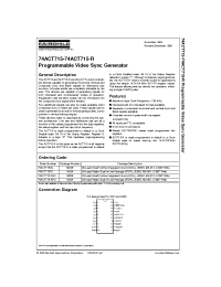 Datasheet 74ACT715-RPC manufacturer Fairchild