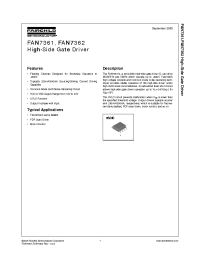 Datasheet FAN7362 manufacturer Fairchild