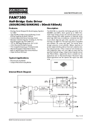 Datasheet FAN7380M manufacturer Fairchild
