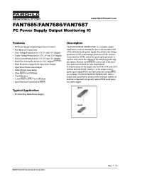 Datasheet FAN7685MX manufacturer Fairchild