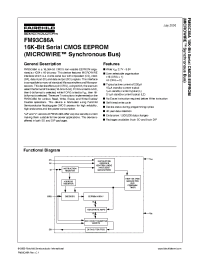 Datasheet FM93C86A manufacturer Fairchild