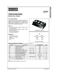 Datasheet FMG2G300US60E manufacturer Fairchild