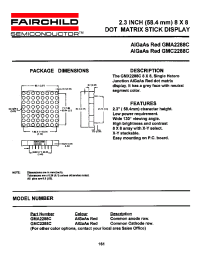 Datasheet GMA2288C manufacturer Fairchild