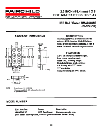 Datasheet GMA26841C manufacturer Fairchild
