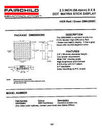 Datasheet GMA2688C manufacturer Fairchild