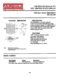 Datasheet GMA46881C manufacturer Fairchild