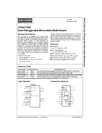 Datasheet HC123 manufacturer Fairchild