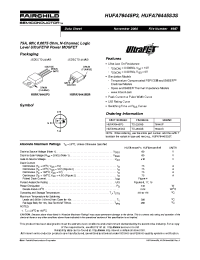 Datasheet HUFA76445P3 manufacturer Fairchild