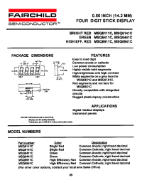 Datasheet MSQ6111C manufacturer Fairchild