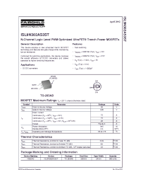 Datasheet N302AS manufacturer Fairchild