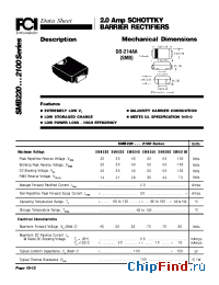 Datasheet SMB2100 manufacturer FCI