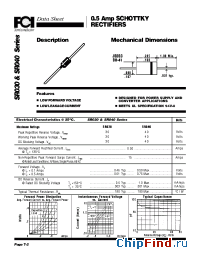 Datasheet SR040 manufacturer FCI