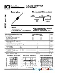 Datasheet SR390 manufacturer FCI