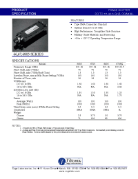 Datasheet 6705K manufacturer Filtronic
