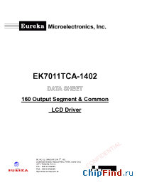 Datasheet EK7011TCA-1402 manufacturer Fitpower