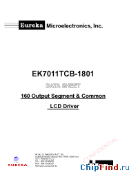 Datasheet EK7011TCB-1801 manufacturer Fitpower