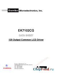 Datasheet EK7102CG manufacturer Fitpower