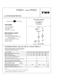 Datasheet 1N4942G manufacturer Formosa