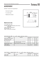 Datasheet ASD500V manufacturer Formosa