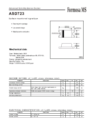Datasheet ASD723 manufacturer Formosa
