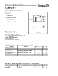 Datasheet ASD723-N manufacturer Formosa