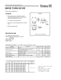 Datasheet B05S manufacturer Formosa