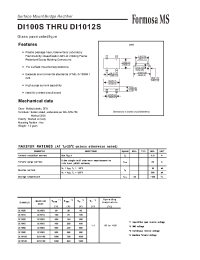 Datasheet DI102S manufacturer Formosa