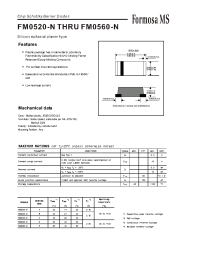 Datasheet FM0520-N manufacturer Formosa