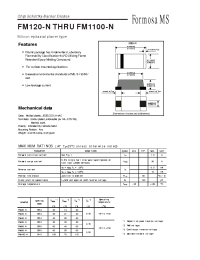 Datasheet FM1100-N manufacturer Formosa