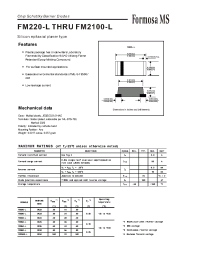 Datasheet FM220-L manufacturer Formosa