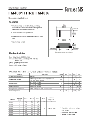 Datasheet FM4001 manufacturer Formosa