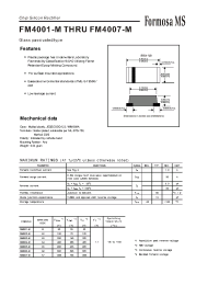 Datasheet FM4001-M manufacturer Formosa