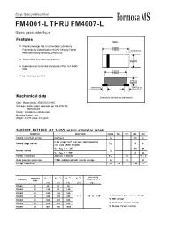 Datasheet FM4002-L manufacturer Formosa