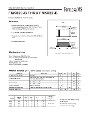 Datasheet FM5820-B manufacturer Formosa
