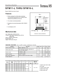 Datasheet SFM16-L manufacturer Formosa