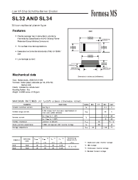 Datasheet SL34 manufacturer Formosa